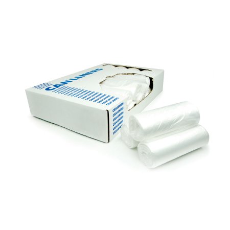 Lagasse Trash Bag Heritage™ 33 gal. Clear LLDPE 0.65 mil 33 X 39 Inch Star Seal Bottom Flat Pack - Case of 250 - HERH6639HC-CS