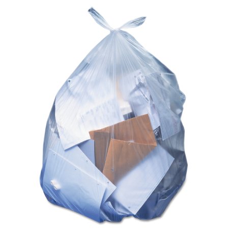 Lagasse Trash Bag Heritage™ 56 gal. Clear LLDPE 1.1 mil 43 X 47 Inch Star Seal Bottom Flat Pack - Case of 100 - HERH8647SC-CS