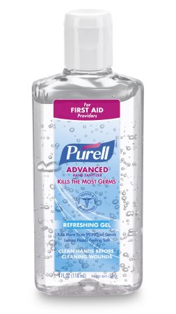 GOJO Hand Sanitizer Purell® Advanced 4.25 oz. Ethyl Alcohol Gel Bottle - Each - 9651-24-EA