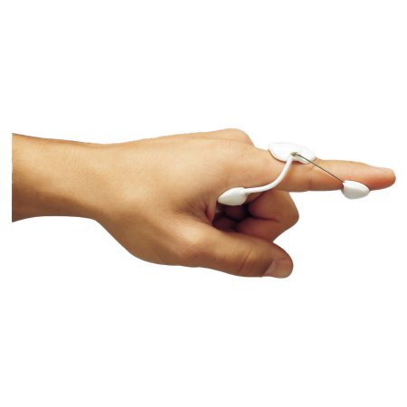 DeRoyal Finger Splint DeRoyal® Small Pull-On Left or Right Hand White - Each - 501A-EA