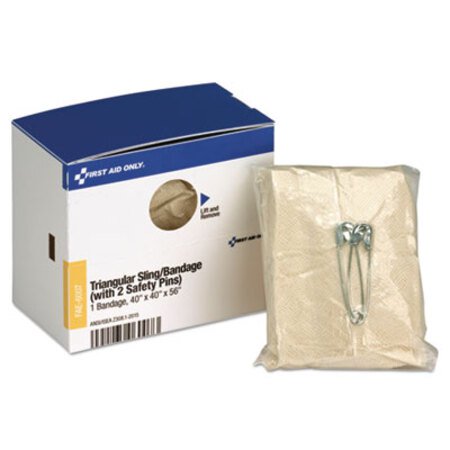 First Aid Only™ SmartCompliance Triangular Sling/Bandage, 40 x 40 x 56 - Each - FAO-FAE6007-EA