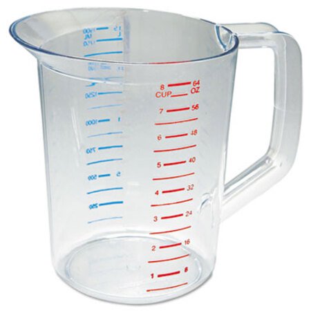 Rubbermaid® Commercial Bouncer Measuring Cup, 2 qt, Clear - Each - RCP-3217CLE-EA