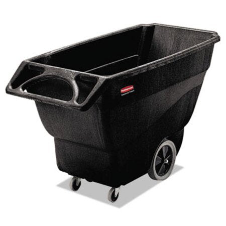 Rubbermaid® Commercial Structural Foam Tilt Truck, 151 gal, 600 lb Capacity, Plastic, Black - Each - RCP-1011BLA-EA