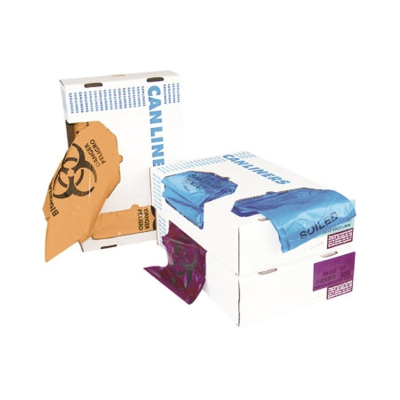 RJ Schinner Co Infectious Waste Bag 12 to 16 gal. Red Bag Polyethylene 24 X 32 Inch - Case of 500 - A4832PR-CS