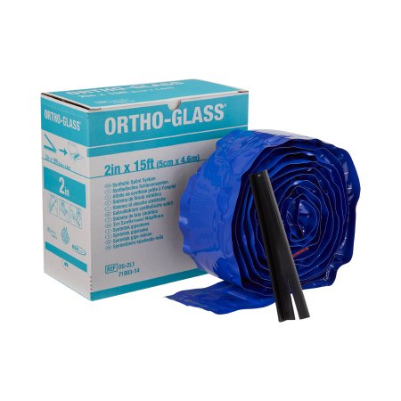 BSN Medical Padded Splint Roll ORTHO-GLASS® 2 Inch X 15 Foot Fiberglass White - Case of 2 - OG-2L2-CS