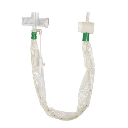 Avanos Medical Sales LLC Closed Suction Catheter Kimvent® T-Piece Style 10 Fr. Thumb Valve Vent - Each - 2105-EA