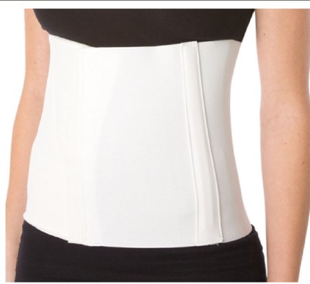 DJO Abdominal Binder ProCare® Large Hook and Loop Closure 36 to 42 Inch Waist Circumference 10 Inch Height Adult - Each - 79-89047-EA