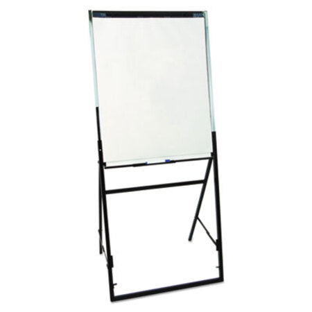 Quartet® Futura Dry Erase Presentation Easel, 26 x 35, White Surface, Black Steel Frame - Each - QRT-351900-EA