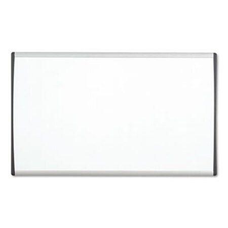 Quartet® ARC Frame Cubicle Dry Erase Board, 24 x 14, White Surface, Silver Aluminum Frame - Each - QRT-ARC2414-EA