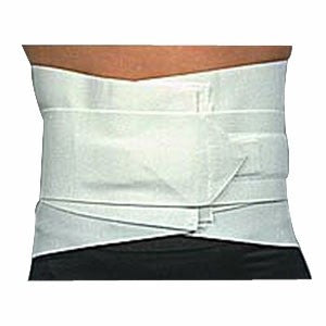 Scott Specialties Back Support Medium Hook and Loop Closure 34 to 36 Inch Hip Circumference 10 Inch Back Height Adult - Each - 3888 WHI MD-EA