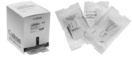 Derma Sciences Surgical Neuro Sponge Codman® X-Ray Detectable Rayon 3/4 X 3/4 Inch 10 Count Card Sterile - Case of 20 - 801401-CS