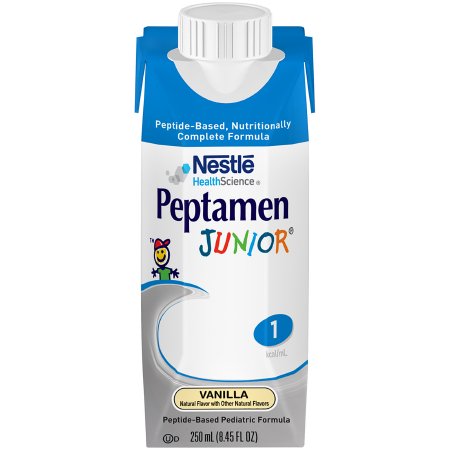 Nestle Healthcare Nutrition Pediatric Oral Supplement Peptamen Junior® 8.45 oz. Carton Liquid Whey Protein Impaired GI Function - Each - 00798716162524-EA