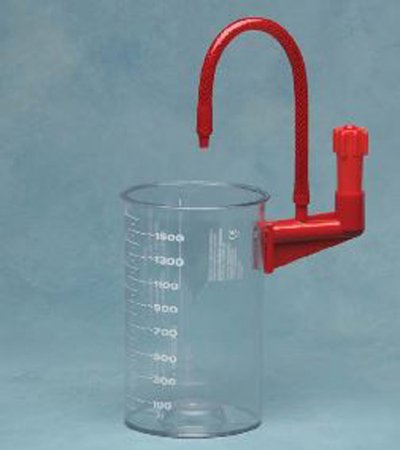 Cardinal Flexible Suction Canister Kit Flex Advantage® 1000 mL Without Lid - Case of 1 - 65652-904-CS