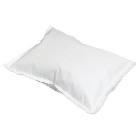 McKesson Pillowcase McKesson Standard White Disposable - Case of 100 - 18-9355-CS