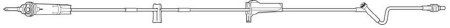 Baxter IV Pump Set Interlink® Pump 60 Drops / mL Drip Rate Without Filter 103 Inch Tubing Nitroglycerin - Case of 48 - 2C7551-CS