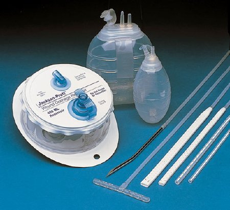 Cardinal Wound Drain Tube Jackson-Pratt® Silicone Perforated Style 15 Fr. Size - Box of 10 - SU130-1323-BX