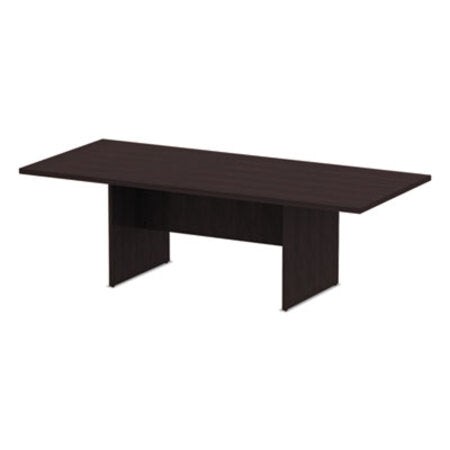 Alera® Alera Valencia Series Conference Table, Rectangular, 94.5w x 41.38d x 29.5h, Espresso - Each - ALE-VA719642ES-EA