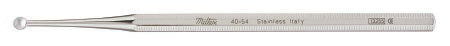 Integra Lifesciences Dermal Curette Miltex® Verucca 5 Inch Length Solid Octagonal Handle 4 mm Tip Straight Round Cup Tip - Each - 40-54-EA