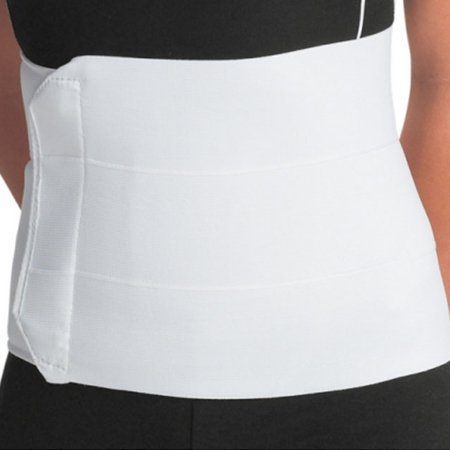 DJO Abdominal Binder ProCare® Premium One Size Fits Most Hook and Loop Closure 30 to 45 Inch Waist Circumference 9 Inch Height Adult - Each - 79-89070-EA