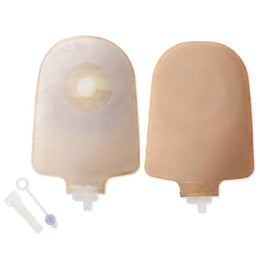 Hollister Urostomy Pouch Premier™ One-Piece System 9 Inch Length Drainable - Box of 10 - 8462-BX