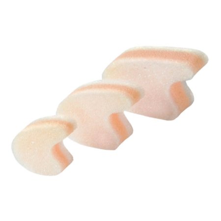 Pedifix Toe Spacer 3-Layer Toe Separators™ Medium Without Closure Toe - Pack of 12 - 8130-M-PK
