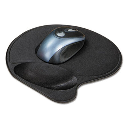 Kensington® Wrist Pillow Extra-Cushioned Mouse Support, 7.9 x 10.9, Black - Each - KMW-57822-EA