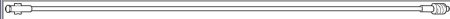 Baxter IV Extension Set Standard Bore 34 Inch Tubing Without Filter - Each - 2C6227-EA