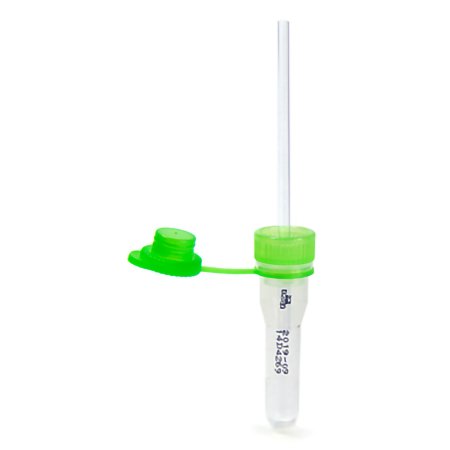 ASP Global LLC Safe-T-Fill® Capillary Blood Collection Tube Plasma Tube Lithium Heparin Additive 10.8 X 46.6 mm 200 ÂµL Green Attached Cap Plastic Tube - Pack of 50 - 077250-PK