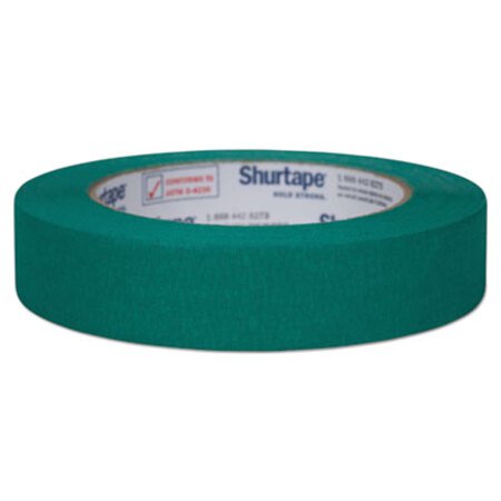 Duck® Color Masking Tape, 3" Core, 0.94" x 60 yds, Green - Roll of 1 - DUC-240572-RL
