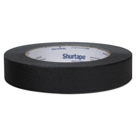 Duck® Color Masking Tape, 3" Core, 0.94" x 60 yds, Black - Roll of 1 - DUC-240574-RL