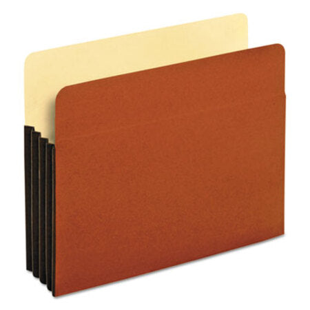 Pendaflex® File Pocket with Tyvek, 3.5" Expansion, Letter Size, Redrope, 10/Box - Box of 1 - PFX-63264-BX