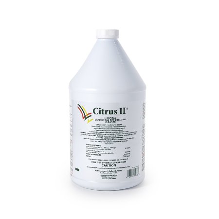 Beaumont Products Citrus II® Surface Disinfectant Cleaner Quaternary Based Manual Pour Liquid 1 gal. Jug Citrus Scent NonSterile - Case of 4 - 633712928-CS