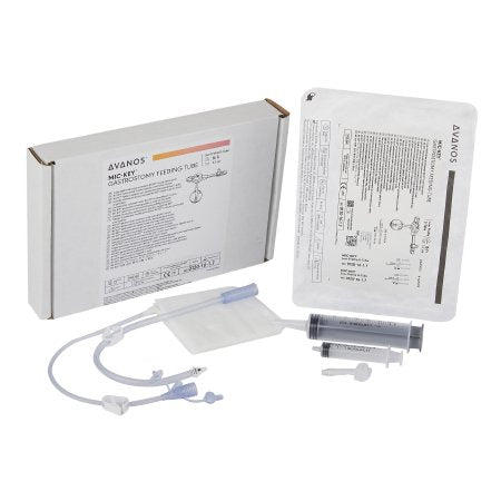 Avanos Medical Sales LLC Gastrostomy Feeding Tube Kit MIC-Key® 16 Fr. 1.7 cm Tube Silicone Sterile - Each - 0120-16-1.7-EA