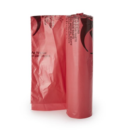 McKesson Infectious Waste Bag McKesson 40 to 45 gal. Red Bag LLDPE 40 X 46 Inch - Case of 100 - 03-4773-CS