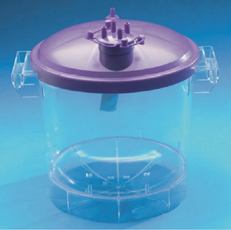 DeRoyal Suction Canister Omni-Jug® 16000 mL Sealing Lid - Case of 4 - 5036-01-CS