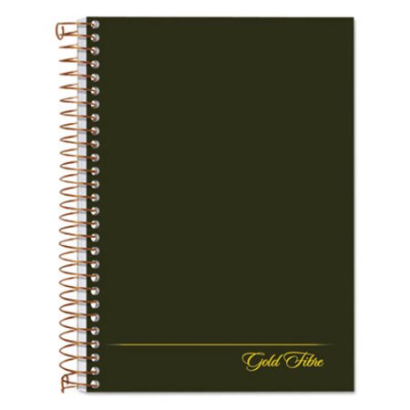 Ampad® Gold Fibre Personal Notebooks, 1-Subject, Medium/College Rule, Classic Green Cover, (100) 7 x 5 Sheets - Each - TOP-20801-EA