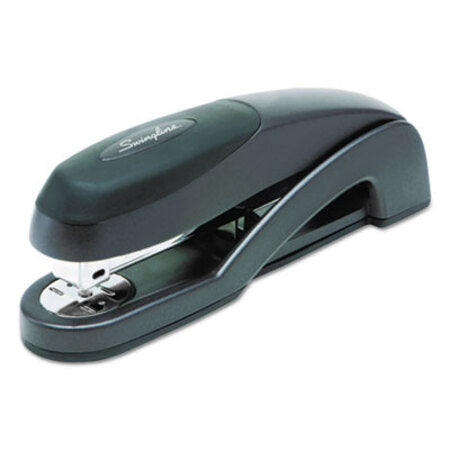 Swingline® Optima Full Strip Desk Stapler, 25-Sheet Capacity, Graphite Black - Each - SWI-87800-EA