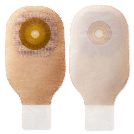 Hollister Colostomy Pouch Premier™ Flextend™ One-Piece System 12 Inch Length Drainable Convex, Pre-Cut - Box of 5 - 8614-BX
