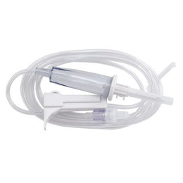 B. Braun Primary IV Administration Set BBraun™ Gravity Without Ports 15 Drops / mL Drip Rate Without Filter 79 Inch Tubing - Each - V1402-EA