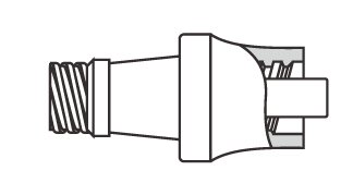 ICU Medical Adapter Plug - Case of 100 - 1195601-CS