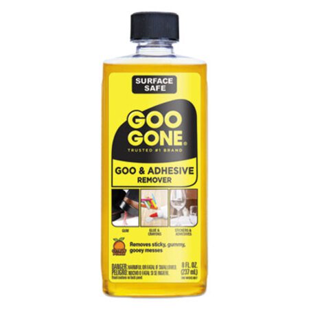 Goo Gone® Original Cleaner, Citrus Scent, 8 oz Bottle - Each - WMN-2087EA-EA