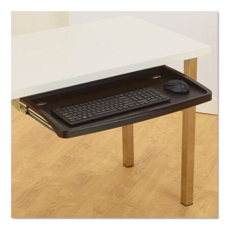 Kensington® Comfort Keyboard Drawer with SmartFit System, 26w x 13.25d, Black - Each - KMW-60004-EA