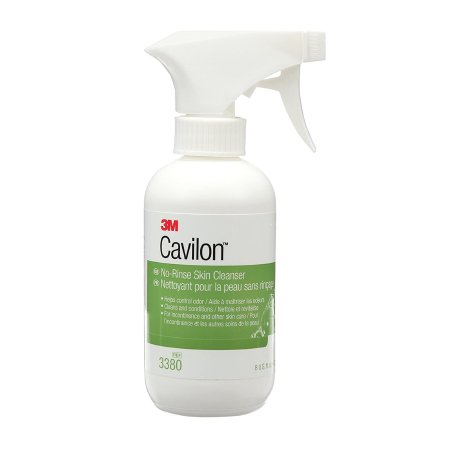 3M Rinse-Free Cleanser 3M™ Cavilon™ Liquid 8 oz. Pump Bottle Floral Scent - Each - 3380-EA