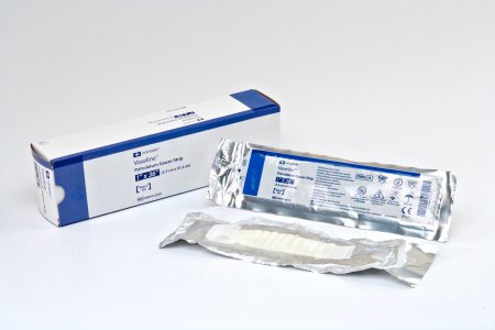 Cardinal Petrolatum Impregnated Dressing Vaseline® Strip 1 X 36 Inch Sterile - Case of 72 - 8884412600-CS