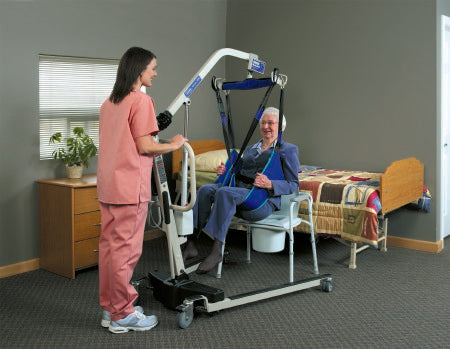 Invacare Full Body Sling Reliant 4 Point With Head and Neck Support Medium 450 lbs. Weight Capacity - Each - R114-EA