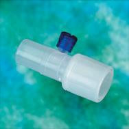 Medline Monitoring Adapter Standard Luer Fitting, 15mm OD X 15mm ID/22mm OD - Case of 50 - HUD1669-CS