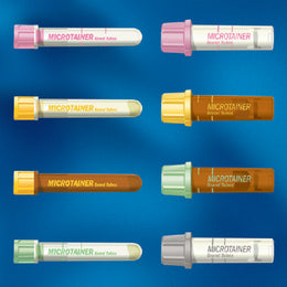 BD Tube Extender Microtainer® Microgard™ Flat Bottom, White Fits on any BD Microtainer® tube with BD Microgard™ closure - Box of 50 - 365976-BX