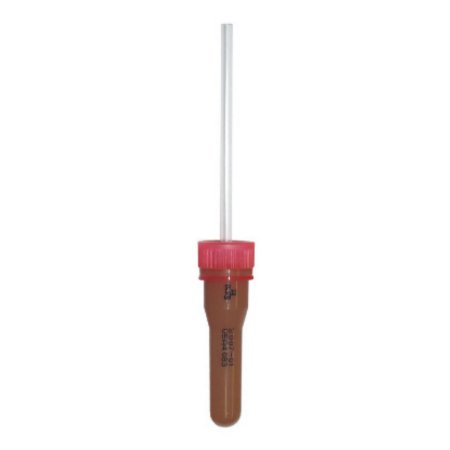 ASP Global LLC Safe-T-Fill® Capillary Blood Collection Tube Serum Tube Clot Activator / Separator Gel Additive 10.8 X 46.6 mm 200 ÂµL Red Attached Cap Plastic Tube - Case of 500 - 077421-CS