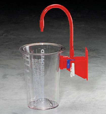 Cardinal Suction Canister Medi-Vac® CRD™ 1000 mL Sealing Lid - Case of 1 - 65652-511-CS