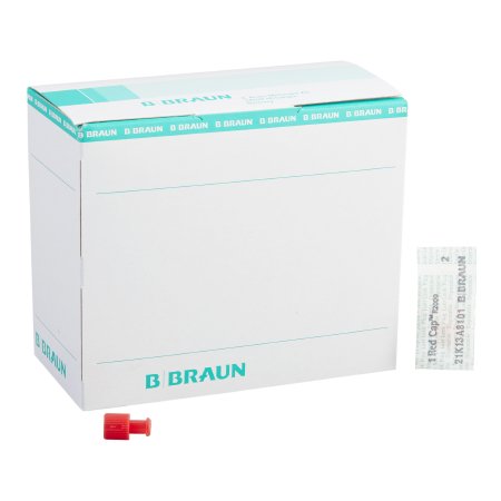 B. Braun Luer Replacement Cap Red Cap™ - Each - R2000B-EA